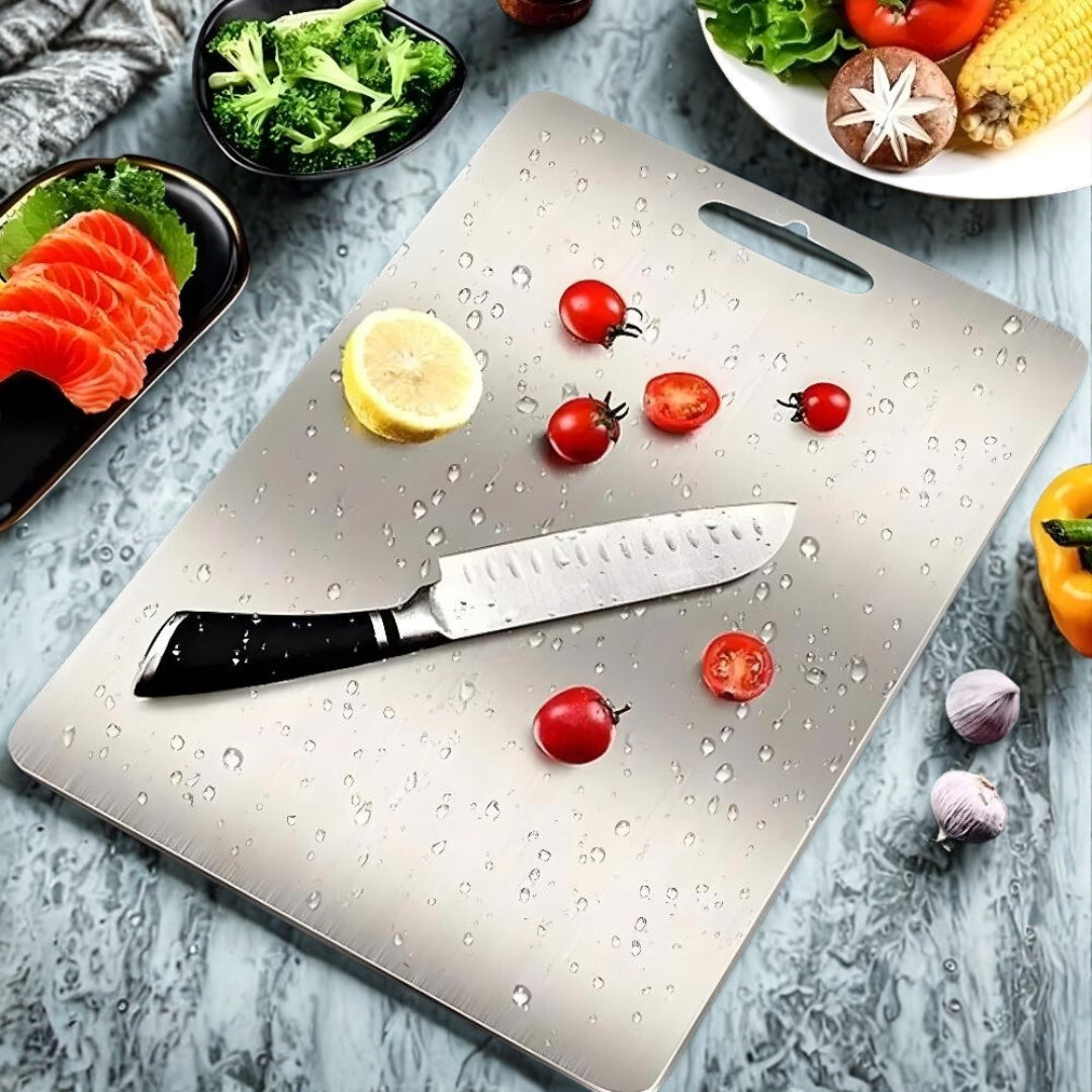 Premium Stainless Steel Cutting Board