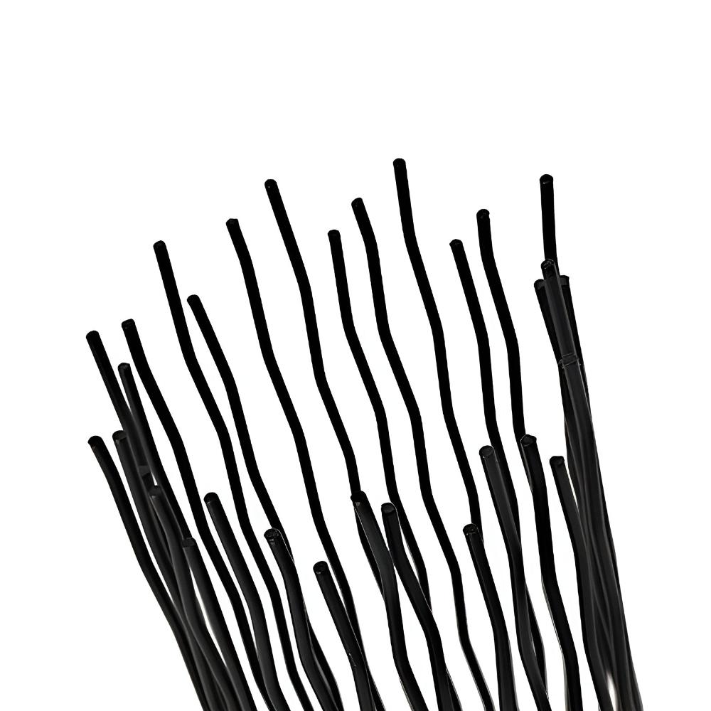 Black Iron Tabletop Candle Holder – Minimalist Metal Centerpiece